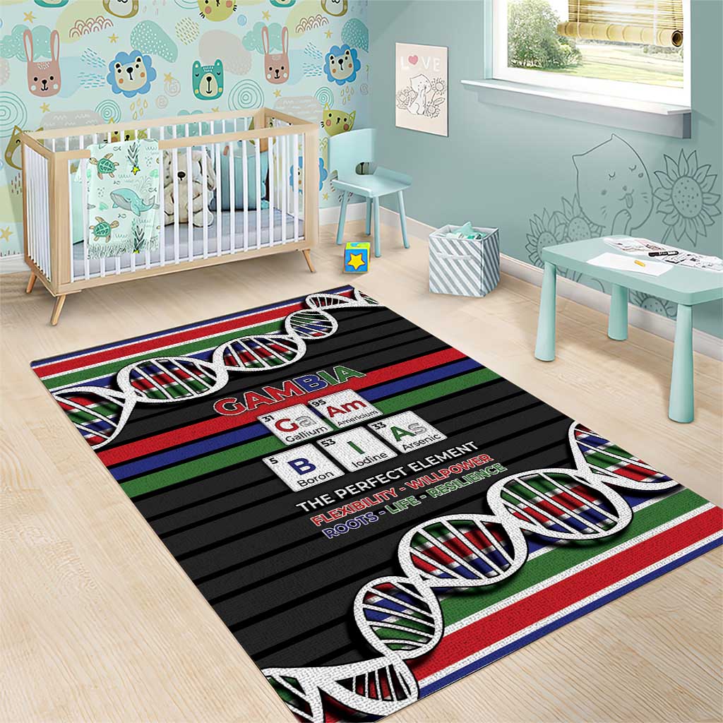 Gambia Area Rug Perfect Periodic Element Of African - African Pride