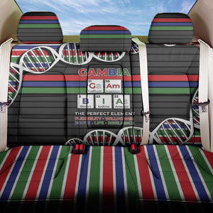 Gambia Back Car Seat Cover Perfect Periodic Element Of African - African Pride