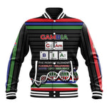 Gambia Baseball Jacket Perfect Periodic Element Of African - African Pride