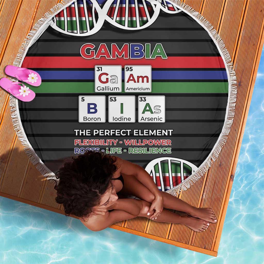 Gambia Beach Blanket Perfect Periodic Element Of African - African Pride