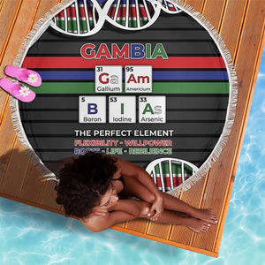 Gambia Beach Blanket Perfect Periodic Element Of African - African Pride