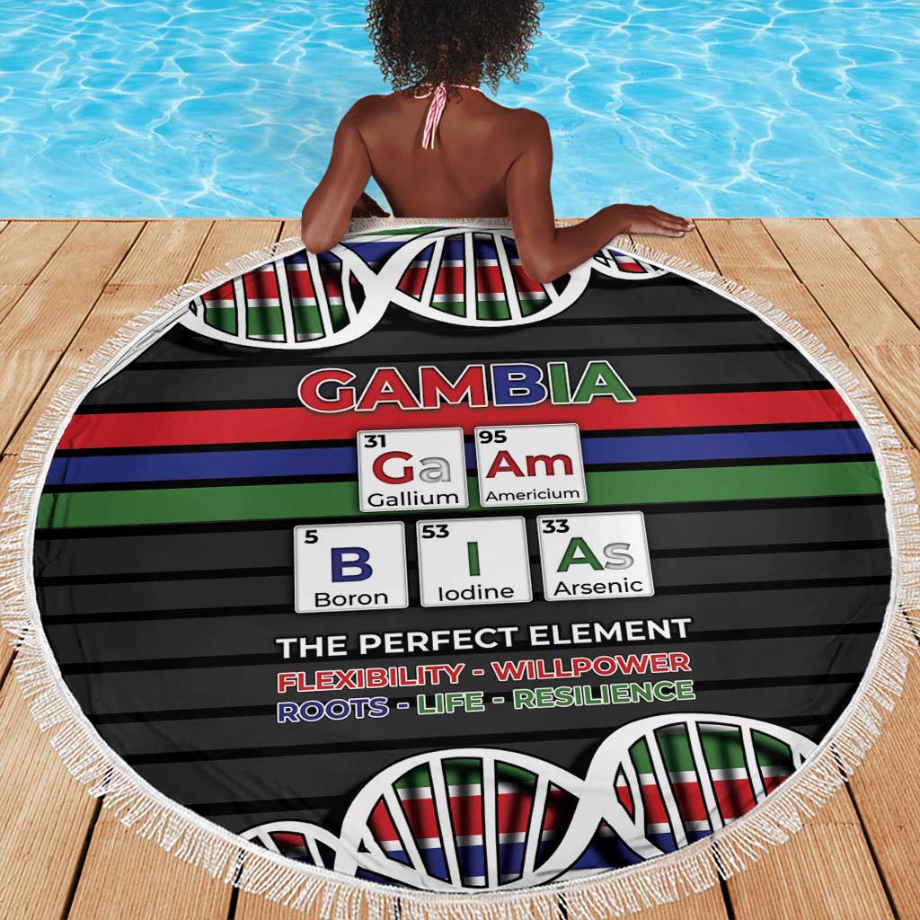 Gambia Beach Blanket Perfect Periodic Element Of African - African Pride