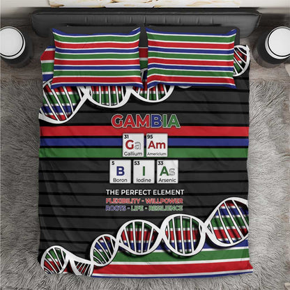 Gambia Bedding Set Perfect Periodic Element Of African - African Pride