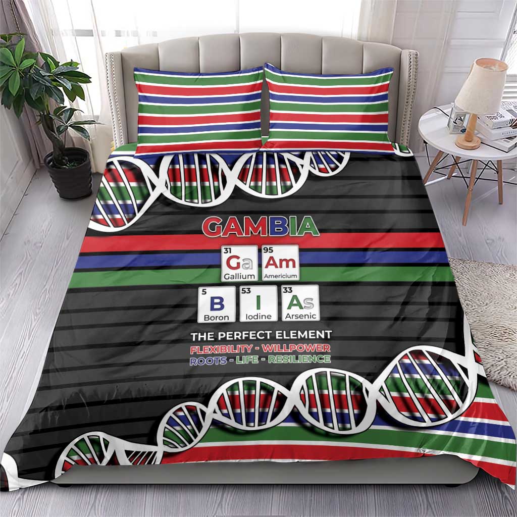 Gambia Bedding Set Perfect Periodic Element Of African - African Pride