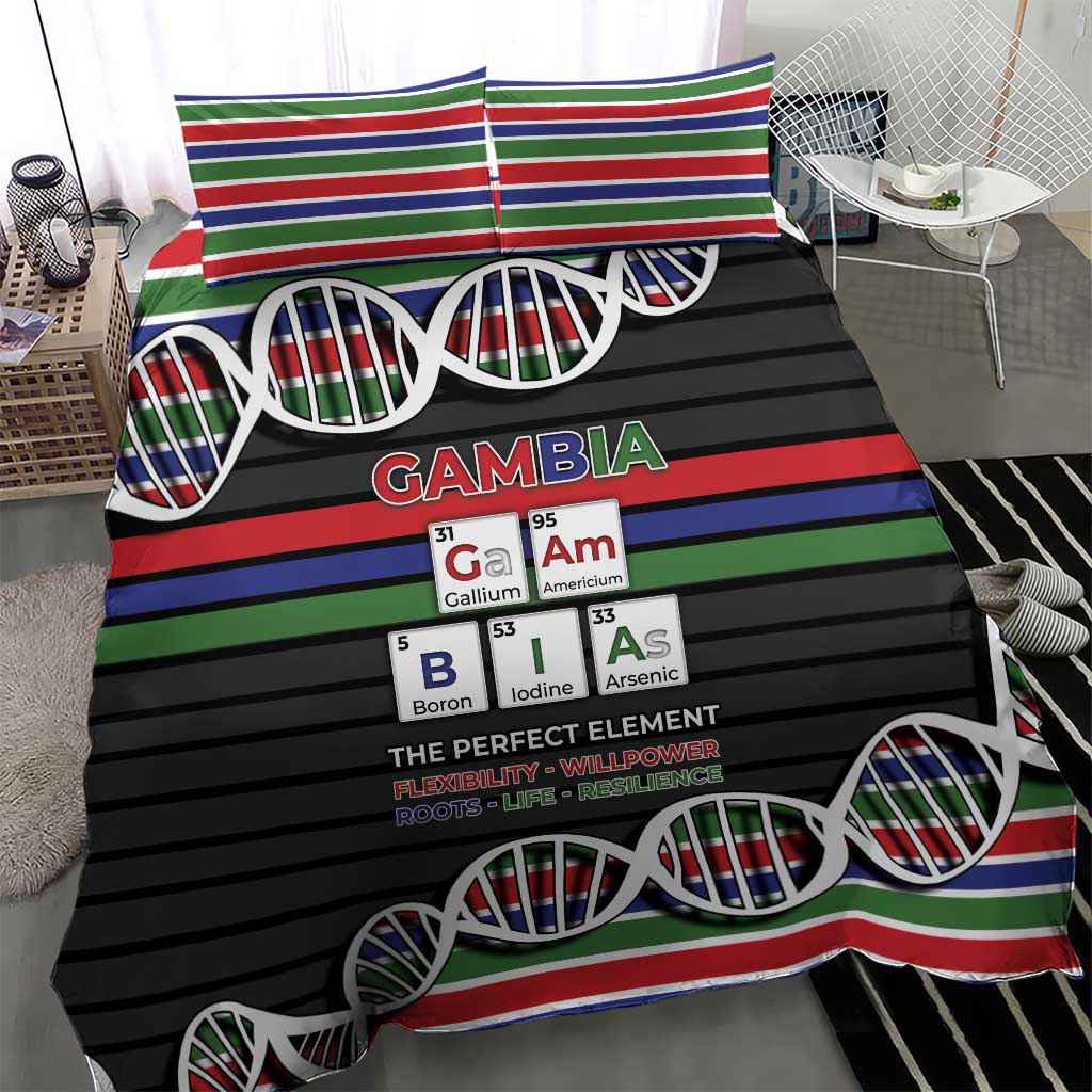 Gambia Bedding Set Perfect Periodic Element Of African - African Pride