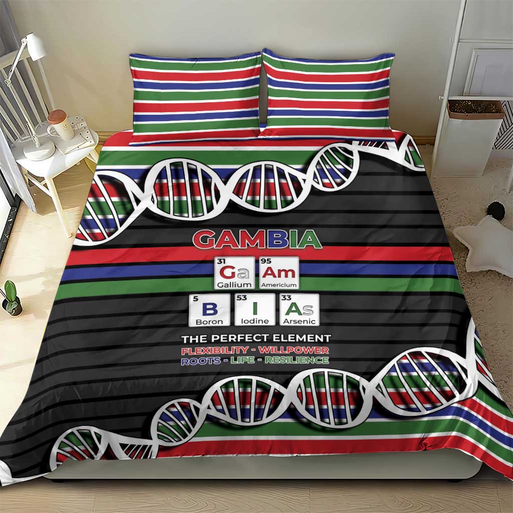 Gambia Bedding Set Perfect Periodic Element Of African - African Pride