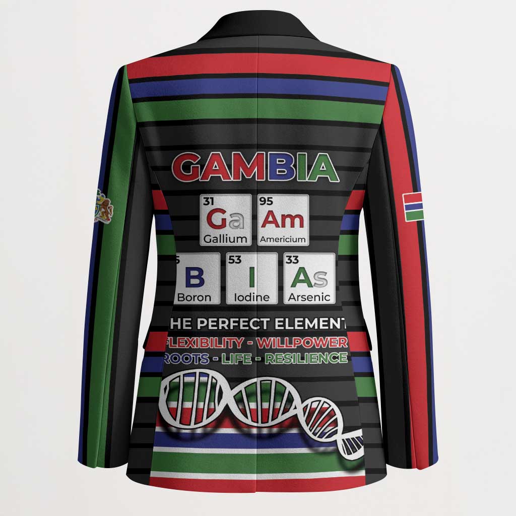 Gambia Blazer Perfect Periodic Element Of African - African Pride