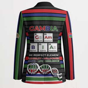 Gambia Blazer Perfect Periodic Element Of African - African Pride
