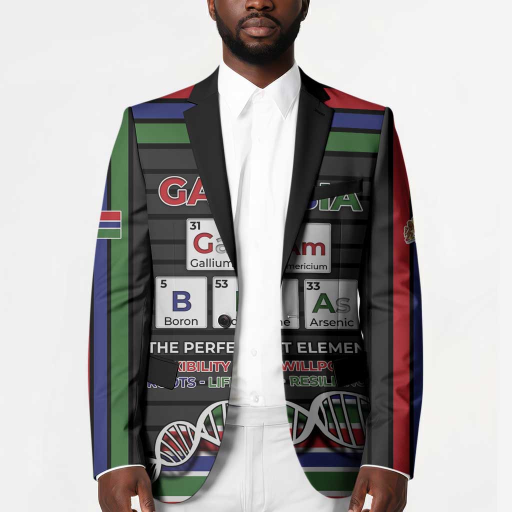 Gambia Blazer Perfect Periodic Element Of African - African Pride