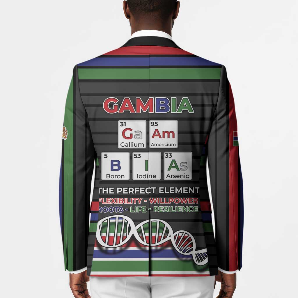 Gambia Blazer Perfect Periodic Element Of African - African Pride