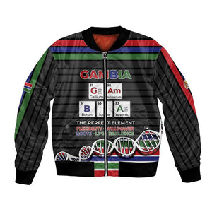 Gambia Bomber Jacket Perfect Periodic Element Of African - African Pride