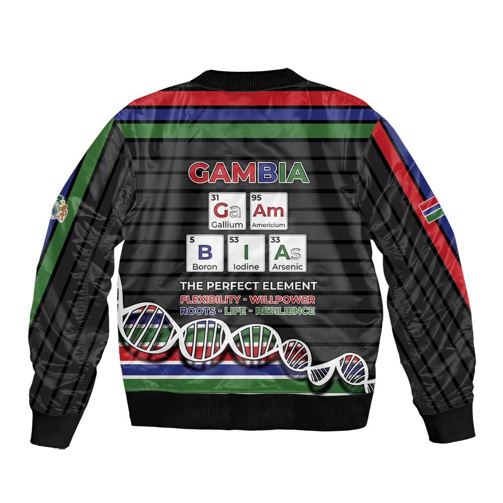 Gambia Bomber Jacket Perfect Periodic Element Of African - African Pride