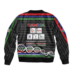 Gambia Bomber Jacket Perfect Periodic Element Of African - African Pride