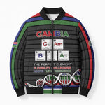 Gambia Bomber Puffer Jacket Perfect Periodic Element Of African - African Pride