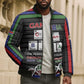 Gambia Bomber Puffer Jacket Perfect Periodic Element Of African - African Pride