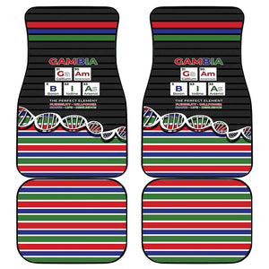 Gambia Car Mats Perfect Periodic Element Of African - African Pride