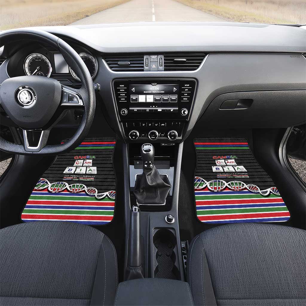 Gambia Car Mats Perfect Periodic Element Of African - African Pride