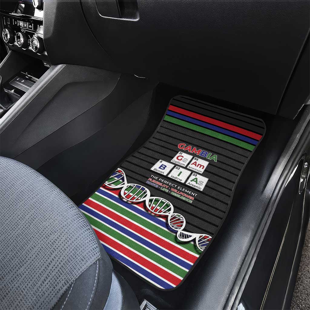 Gambia Car Mats Perfect Periodic Element Of African - African Pride
