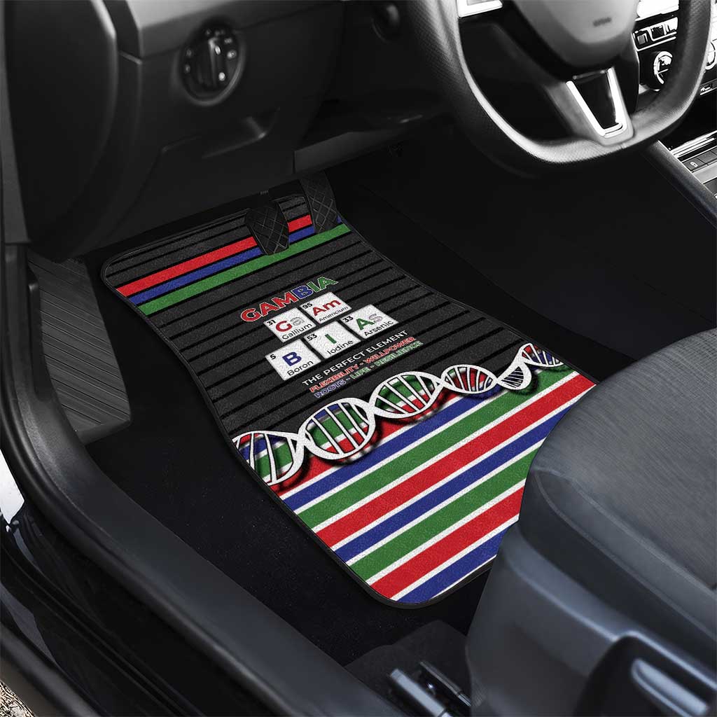 Gambia Car Mats Perfect Periodic Element Of African - African Pride