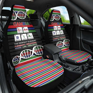 Gambia Car Seat Cover Perfect Periodic Element Of African - African Pride