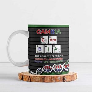 Gambia Ceramic Mug Perfect Periodic Element Of African - African Pride