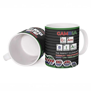 Gambia Ceramic Mug Perfect Periodic Element Of African - African Pride