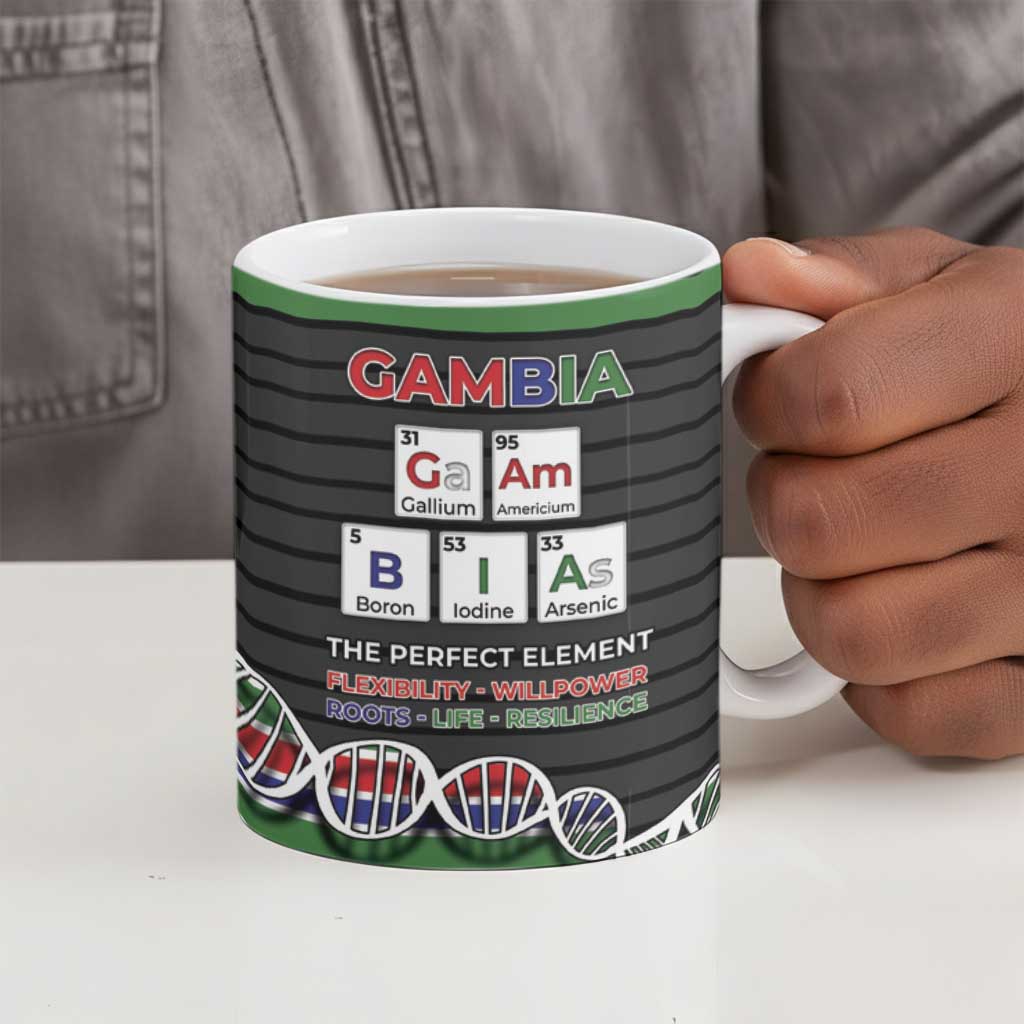 Gambia Ceramic Mug Perfect Periodic Element Of African - African Pride