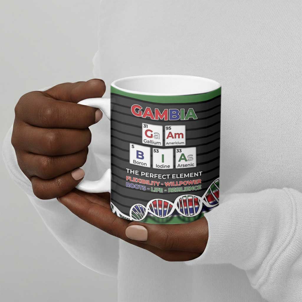 Gambia Ceramic Mug Perfect Periodic Element Of African - African Pride