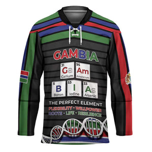 Gambia Hockey Jersey Perfect Periodic Element Of African - African Pride