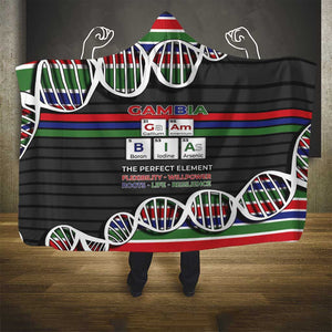 Gambia Hooded Blanket Perfect Periodic Element Of African - African Pride