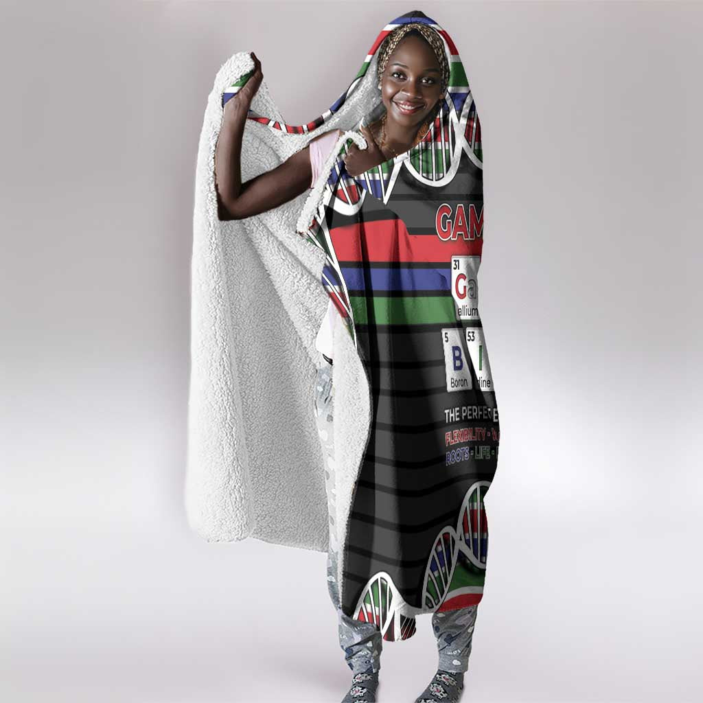 Gambia Hooded Blanket Perfect Periodic Element Of African - African Pride
