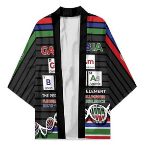 Gambia Kimono Perfect Periodic Element Of African - African Pride