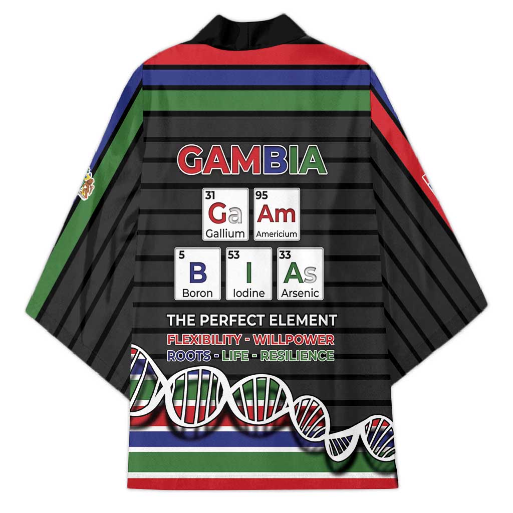 Gambia Kimono Perfect Periodic Element Of African - African Pride