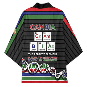 Gambia Kimono Perfect Periodic Element Of African - African Pride