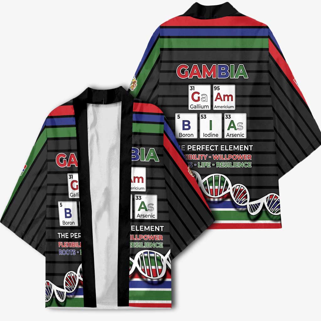 Gambia Kimono Perfect Periodic Element Of African - African Pride