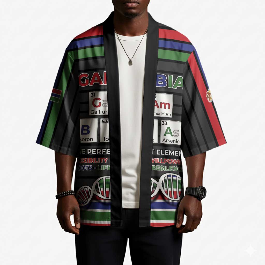 Gambia Kimono Perfect Periodic Element Of African - African Pride