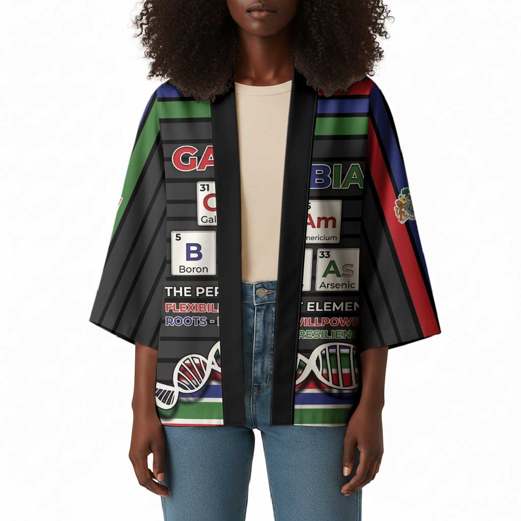 Gambia Kimono Perfect Periodic Element Of African - African Pride
