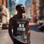 Gambia Men Tank Top Perfect Periodic Element Of African - African Pride