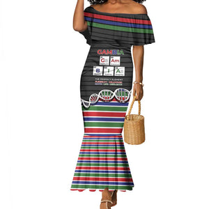 Gambia Mermaid Dress Perfect Periodic Element Of African - African Pride