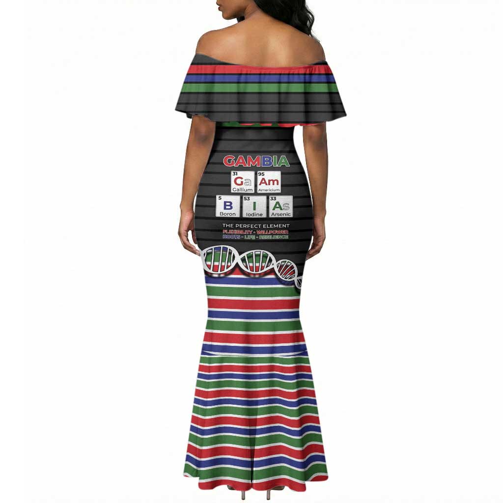 Gambia Mermaid Dress Perfect Periodic Element Of African - African Pride