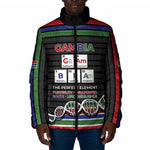 Gambia Padded Jacket Perfect Periodic Element Of African - African Pride