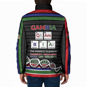 Gambia Padded Jacket Perfect Periodic Element Of African - African Pride