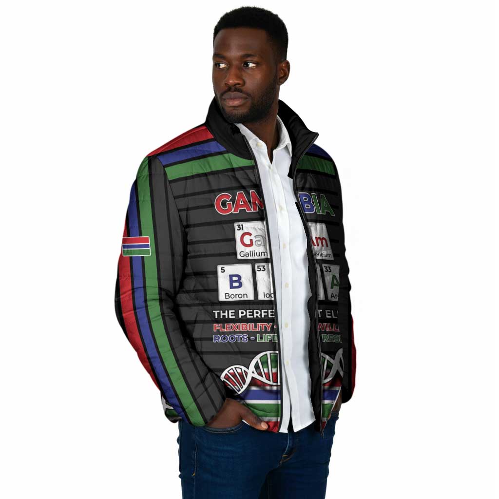 Gambia Padded Jacket Perfect Periodic Element Of African - African Pride