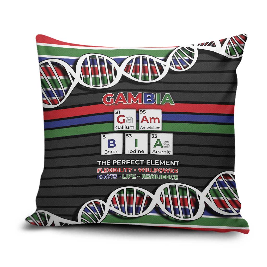 Gambia Pillow Cover Perfect Periodic Element Of African - African Pride