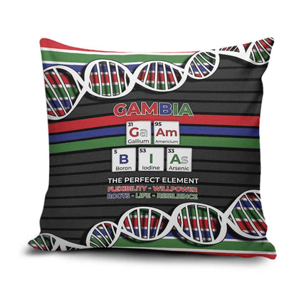 Gambia Pillow Cover Perfect Periodic Element Of African - African Pride