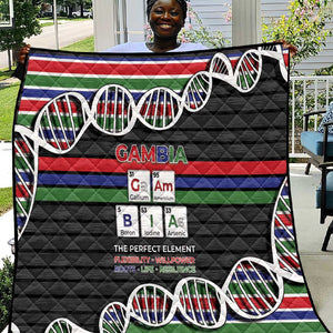 Gambia Quilt Perfect Periodic Element Of African - African Pride