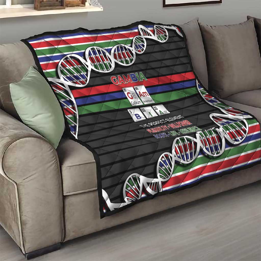 Gambia Quilt Perfect Periodic Element Of African - African Pride