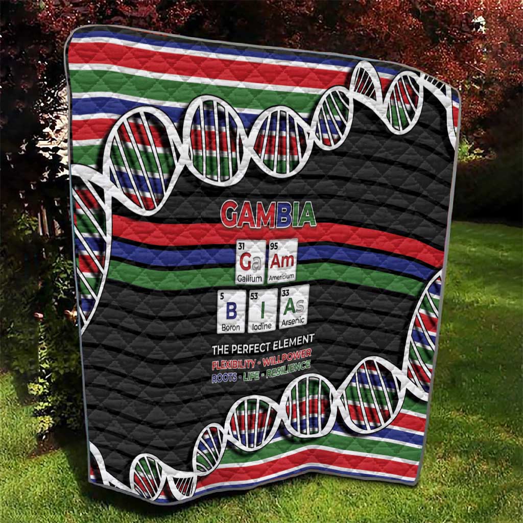 Gambia Quilt Perfect Periodic Element Of African - African Pride