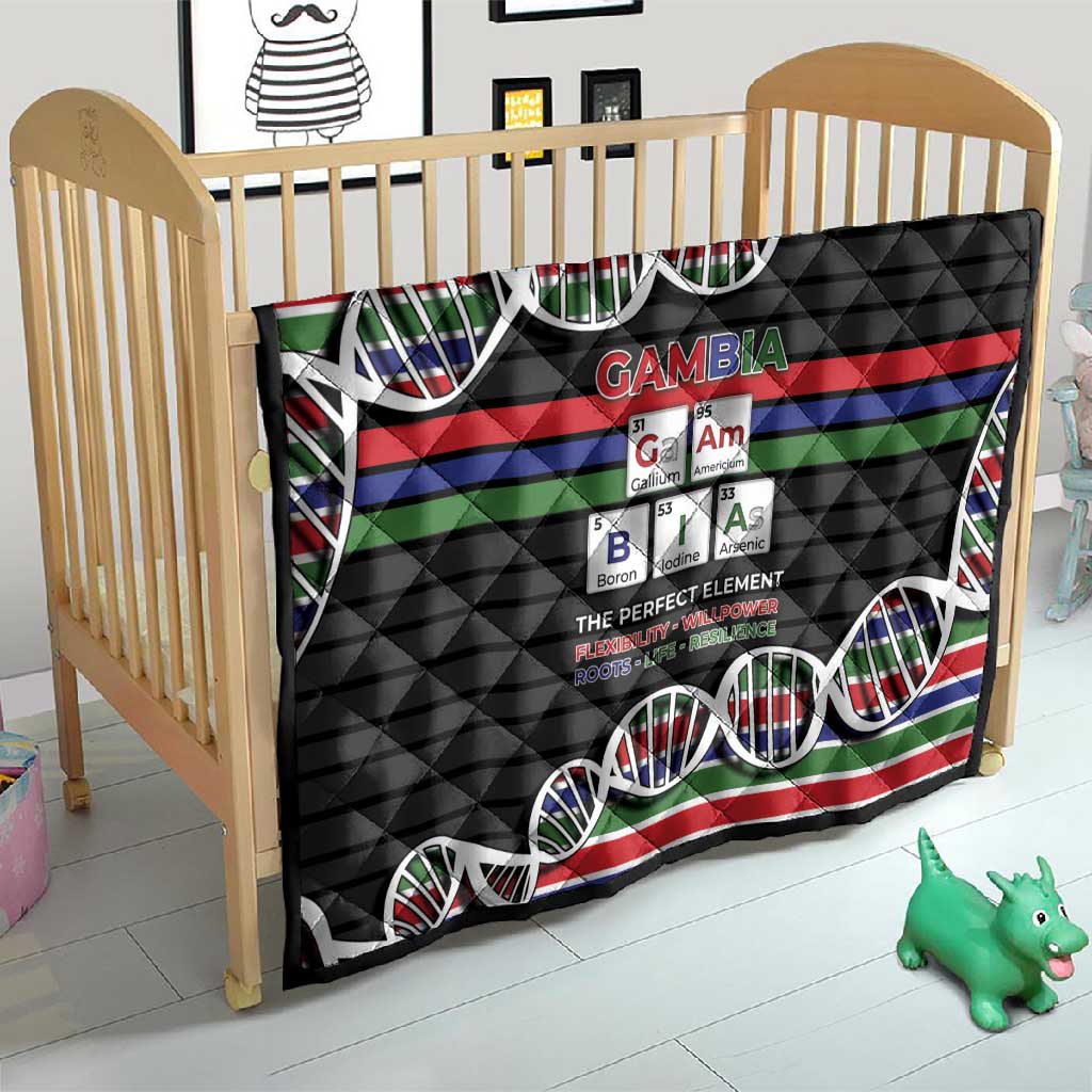 Gambia Quilt Perfect Periodic Element Of African - African Pride