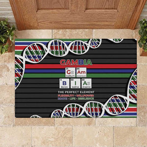 Gambia Rubber Doormat Perfect Periodic Element Of African - African Pride